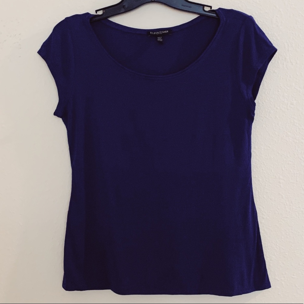 Eileen Fisher 100% Silk Top
